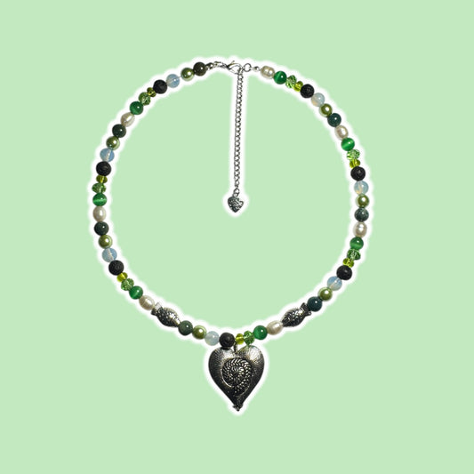 Heart of Te Fiti Beaded Necklace