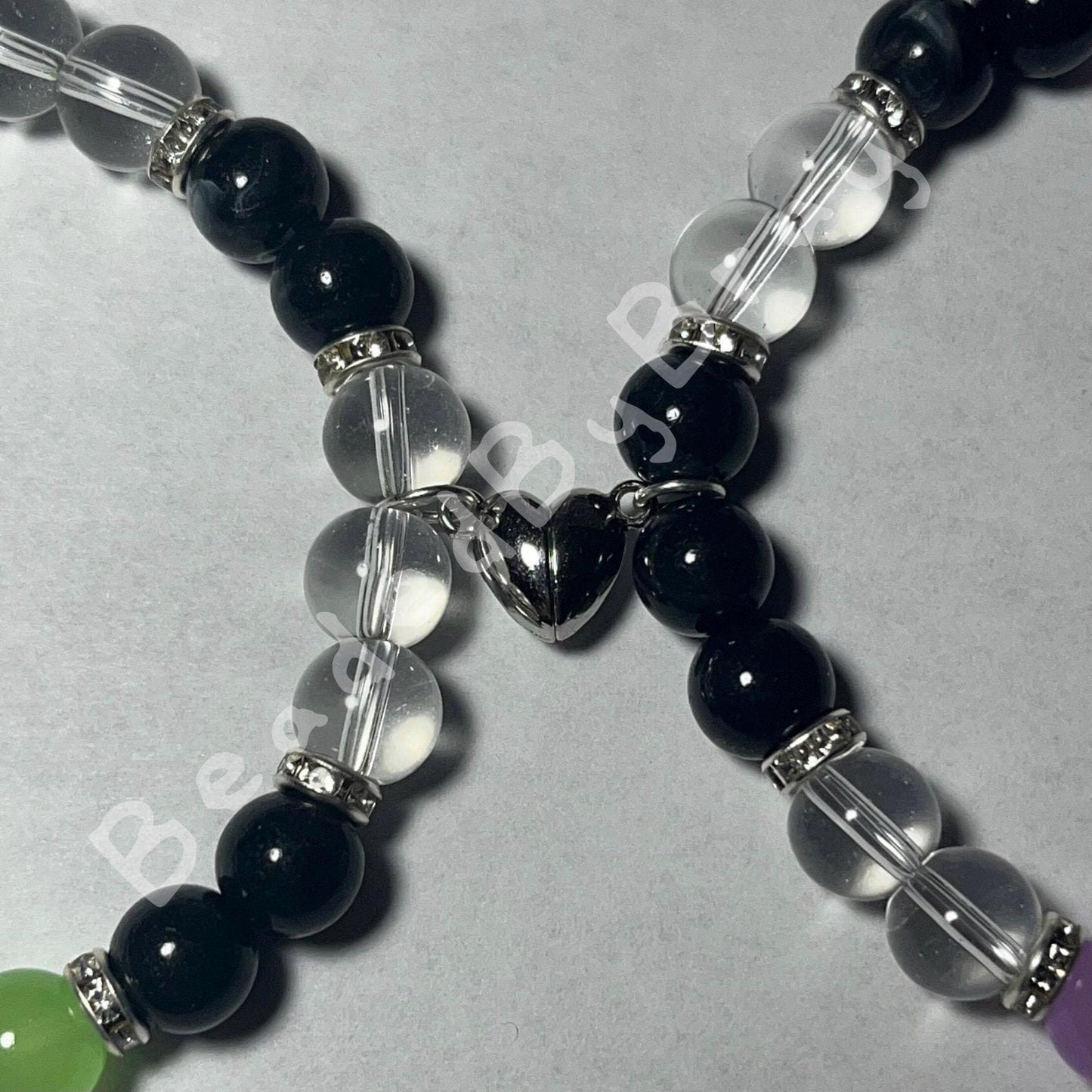 Beast and Raven Matching Bracelets