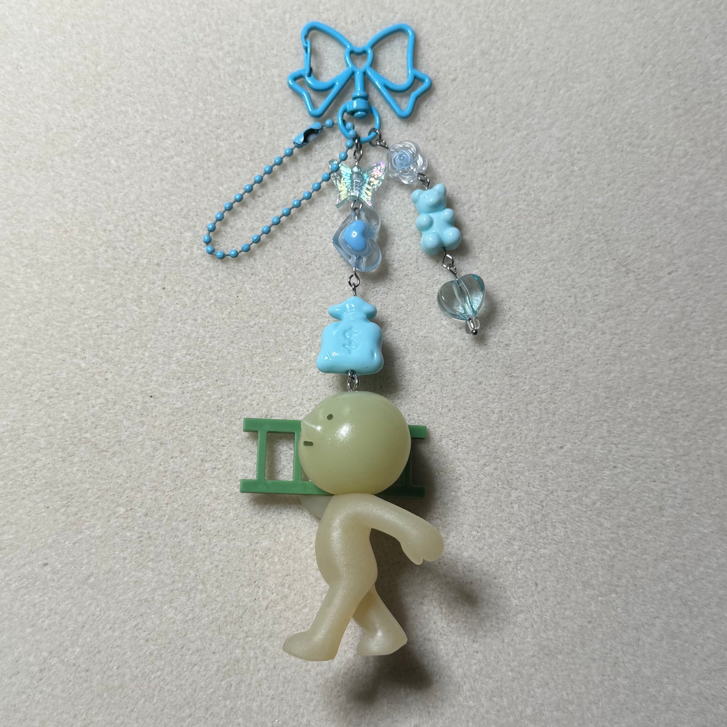 Smiski Beaded Keychains