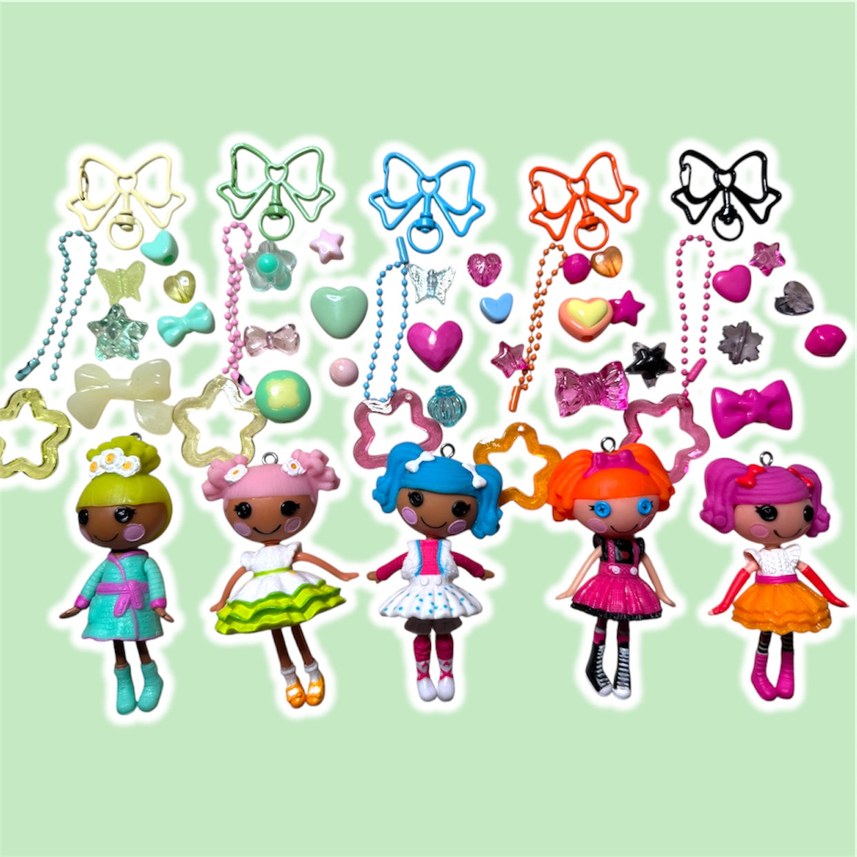 Lalaloopsy Beaded Keychain