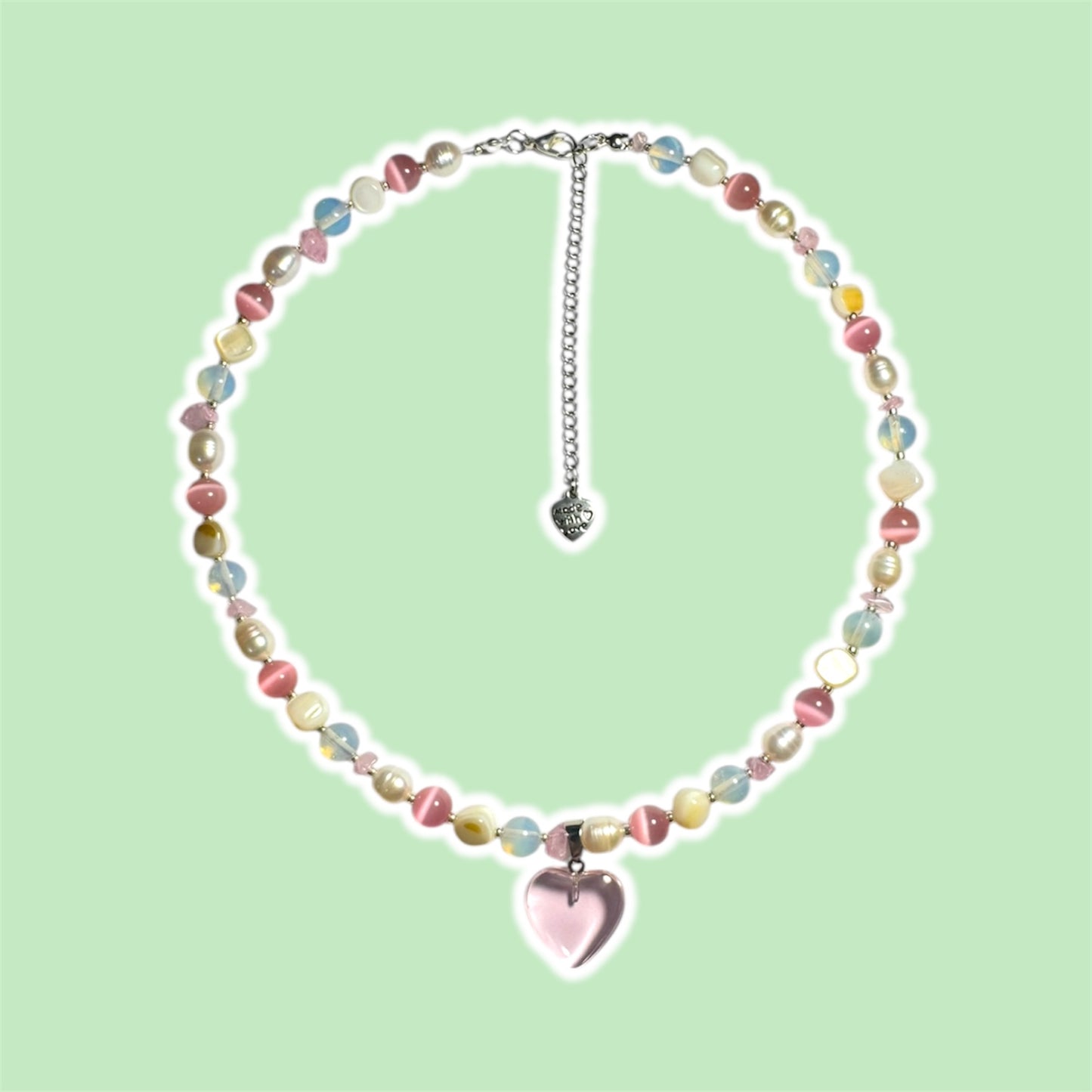 Pink Valentine Necklace