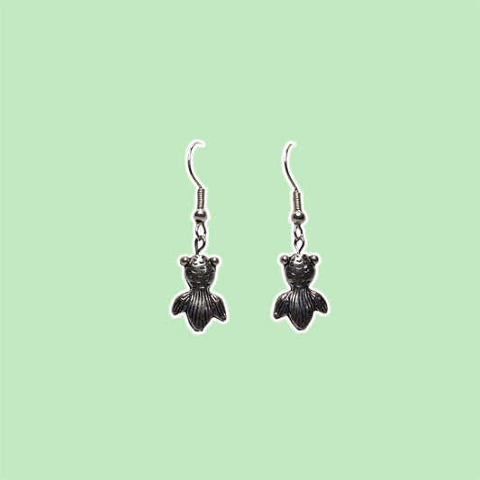 Celestial Goldfish Earrings